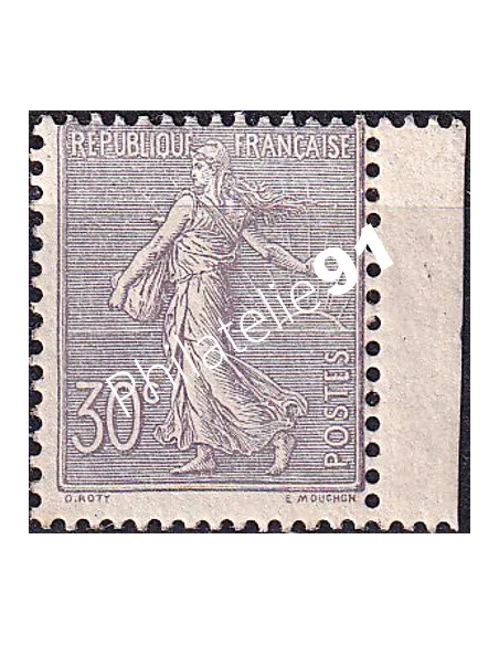 Timbre n° 133e neuf, collection timbres France
