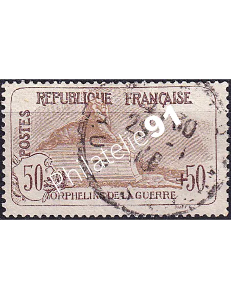 Timbre n° 153 oblitéré, collection timbres France