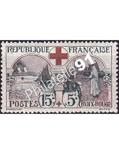 Timbre n° 156, très bon centrage, collection timbres France