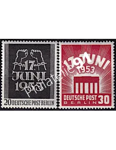 Timbres de BERLIN, n°  96 à 97, collection timbres Europe