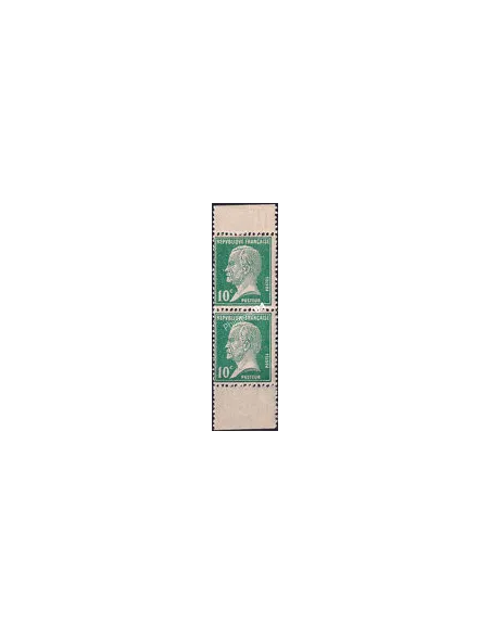 Timbre n° 170a neuf, en Paire verticale, collection timbres France