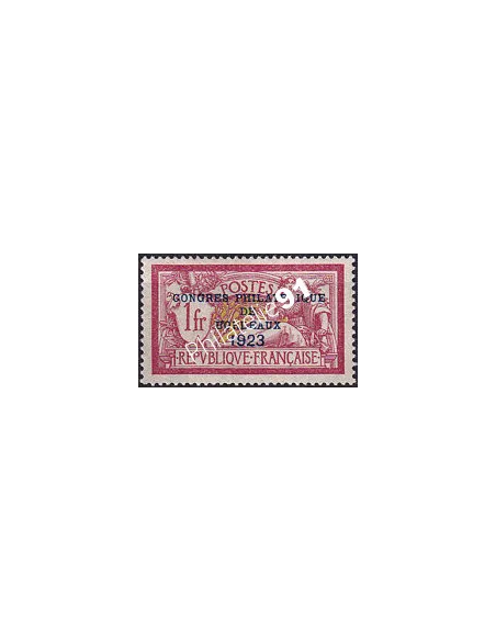 Timbre n° 182 neuf, timbre signé, collection timbres France