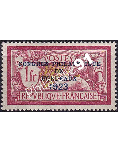 Timbre n° 182 neuf, timbre signé, collection timbres France