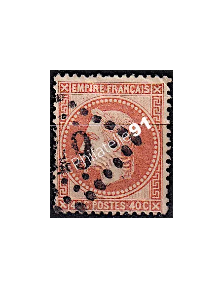 Timbre de France n° 31 - Second Empire - Napoléon III - oblitéré