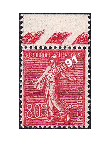 Timbre n° 203 neuf, avec bord de feuille, collection timbres France