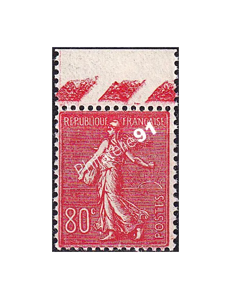 Timbre n° 203 neuf, avec bord de feuille, collection timbres France