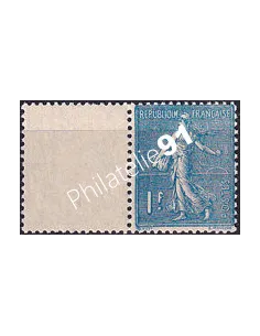 Timbre n° 205 neuf, avec bord interpanneau, collection timbres France