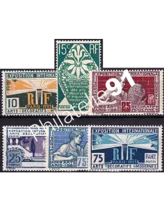 n° 210 à 215 neufs, très bons centrages, collection timbres France