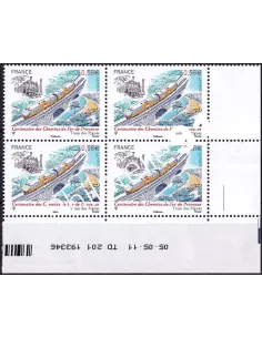 Coin daté sur timbre neuf n° 4564, collection timbres France