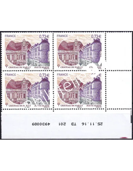 Coin daté sur timbre neuf n° 5120, collection timbres France