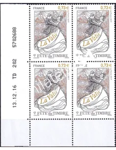 Coin daté sur timbre neuf n° 5130, collection timbres France