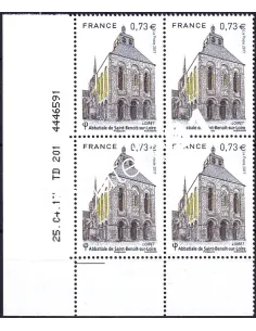 Coin daté sur timbre neuf n° 5146, collection timbres France