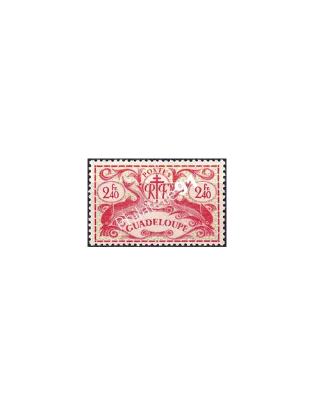 Guadeloupe n° 189 neuf, Collection timbres Colonies fraçaises