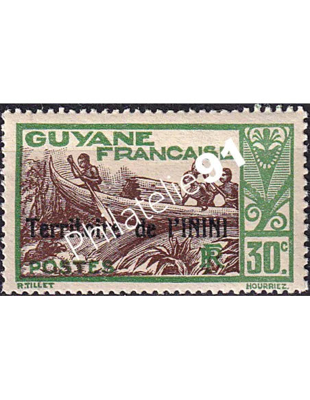 ININI, n° 37 charnière, collection timbres colonies françaises