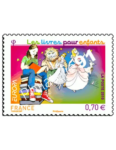 Timbre n° 4445 - Europa 2010 - Les livres pour enfants