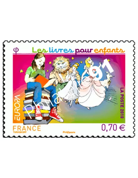 Timbre n° 4445 - Europa 2010 - Les livres pour enfants