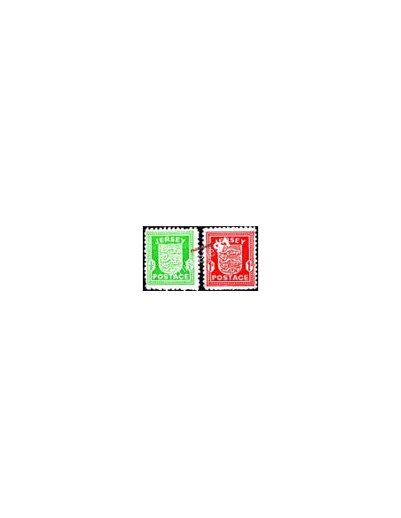 JERSEY - n° 1 à 2 - Timbres émis sous occupation