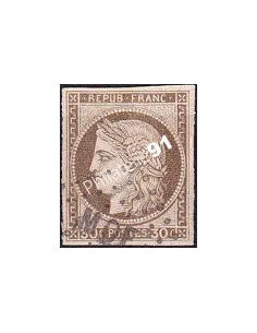 Colonies générales, n° 20 ND oblitéré, timbre Colonies françaises