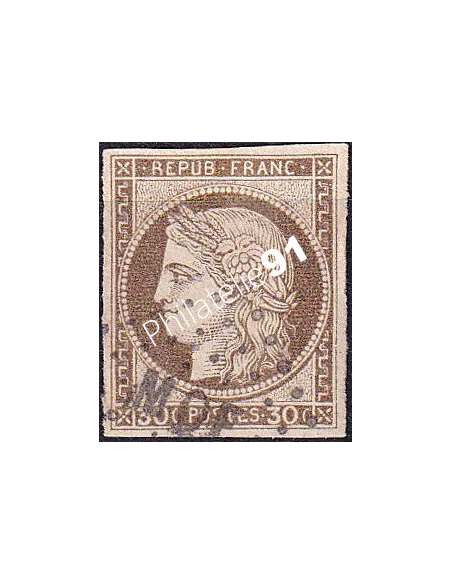 Colonies générales, n° 20 ND oblitéré, timbre Colonies françaises