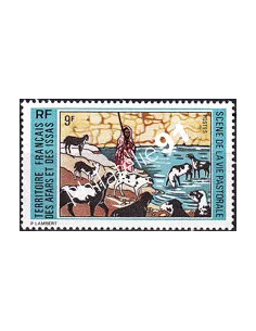AFARS ET ISSAS, n° 381 neuf, timbres des colonies françaises