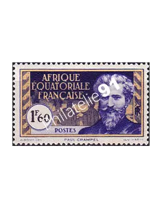 A.E.F., n° 84 charnière, collection timbres colonies françaises