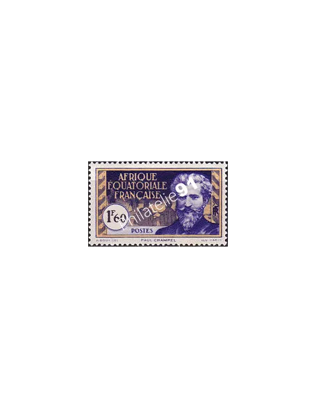 A.E.F., n° 84 charnière, collection timbres colonies françaises
