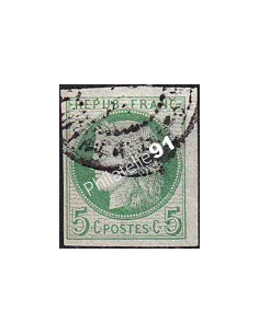 Colonies générales, n° 17c ND oblitéré, timbre Colonies françaises