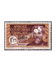 A.E.F., n° 120 charnière, collection timbres colonies françaises