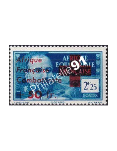 A.E.F., n° 165 charnière, collection timbres colonies françaises