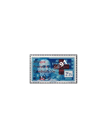 A.E.F., n° 165 charnière, collection timbres colonies françaises