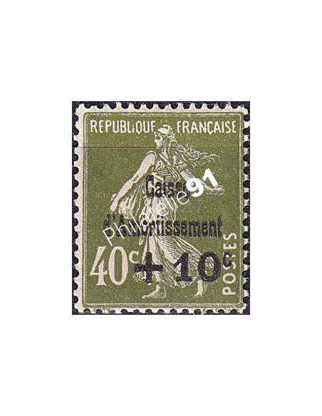 Timbre n° 275 neuf, collection timbres France