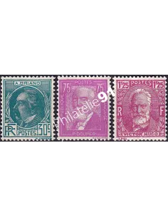 Timbres n° 291 à 293 neufs, collection timbres France