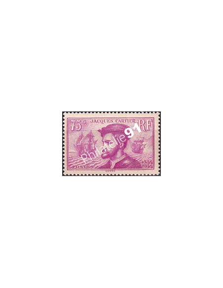 Timbre n° 296 neuf, collection timbres France
