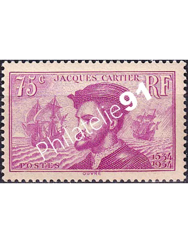 Timbre n° 296 neuf, collection timbres France