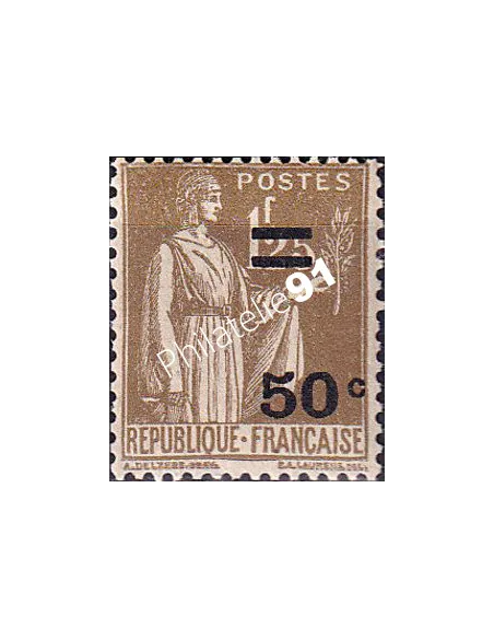 Timbre n° 298 neuf, collection timbres France