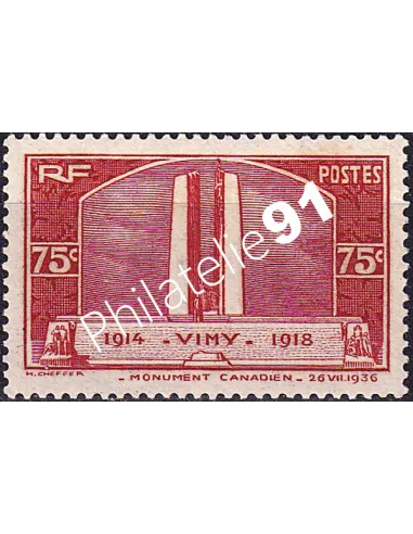 Timbre n° 316 neuf, collection timbres France