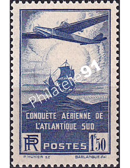 Timbre n° 320 neuf, collection timbres France