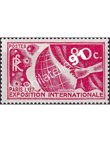 Timbre n° 326 neuf, collection timbres France