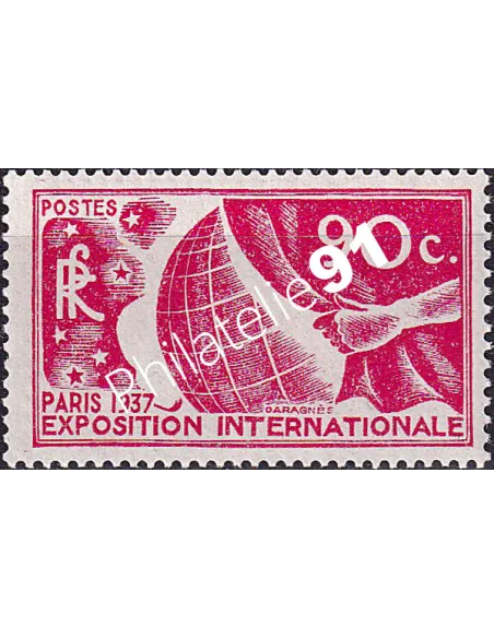 Timbre n° 326 neuf, collection timbres France