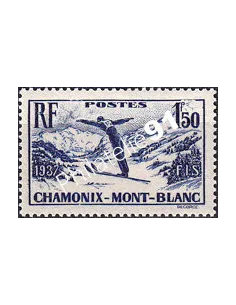 Timbre n° 334 neuf, collection timbres France