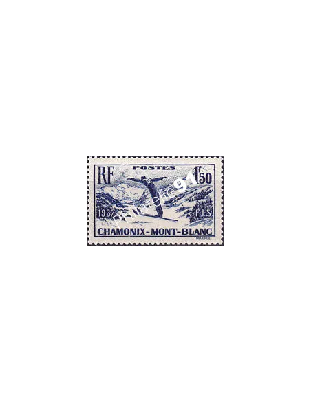 Timbre n° 334 neuf, collection timbres France