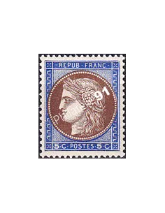 Timbre n° 348 neuf, collection timbres France