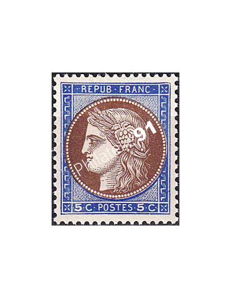 Timbre n° 348 neuf, collection timbres France