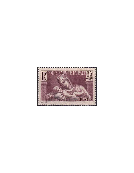 Timbre n° 356 neuf, collection timbres France