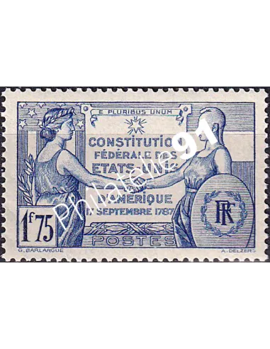 Timbre n° 357 neuf, collection timbres France