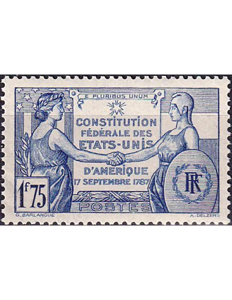 Timbre n° 357 neuf, collection timbres France