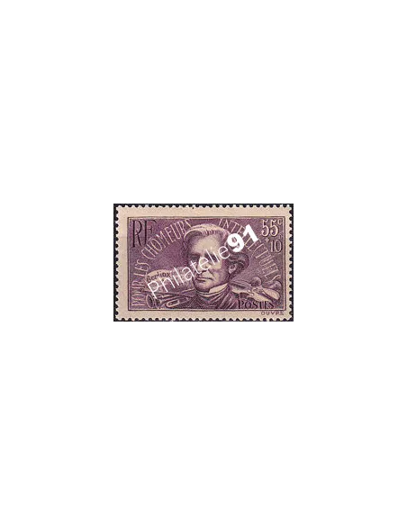 Timbre n° 382 neuf, collection timbres France