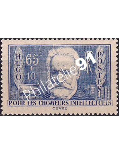 Timbre n° 383 neuf, collection timbres France