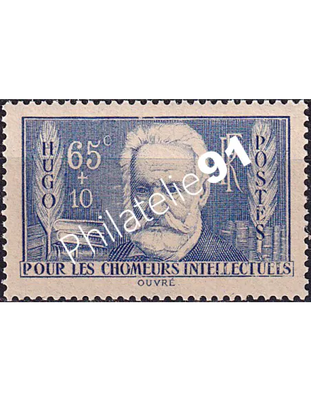 Timbre n° 383 neuf, collection timbres France