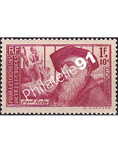 Timbre n° 384 neuf, collection timbres France